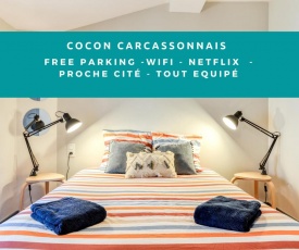 Cocon Carcassonnais - Parking Gratuit - WIFI - Netflix - Proche Cité - Tout Equipée