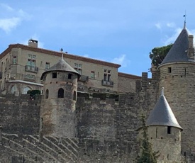 Jolie Vue Cité, aux pieds des remparts