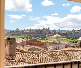 Les Clés de Laure - Wine Loft, Terrasse et Vue extraordinaire sur la cité médiévale