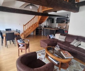 Appartement exceptionnel 4 étoiles hyper centre Albi 65 m2 au 4ème étage sans ascenseur avec une tour du 12ème siècle