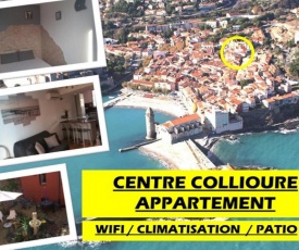 Appartement Centre Collioure Patio Wifi Clim