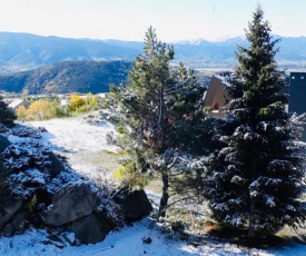 Appart terrasse cosy vue exceptionnelle montagne