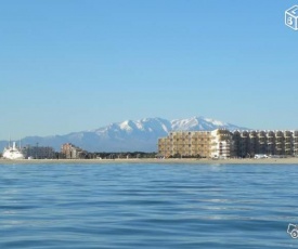 Studio vue mer le Barcarès