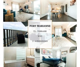 Private Apartment -T2- Contemporain & business -La Conciergerie Martinkey's