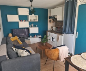 Appartement T2 27m² meublé vue mer, 50m de la plage