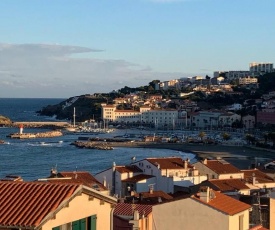 Attique à Banyuls - vue mer et montagne