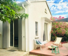 Belle maison avec jardin à 1mn de la plage