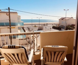 ROC 7 NARBONNE-PLAGE: Appartement studio cabine vue mer