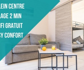 LE BABY STUDIO - PLEIN CENTRE COSY 2Min PLAGE WIFI Gratuit- COHôteConciergerie La Grande Motte