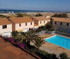 Vue mer appartement 4 personnes piscine et tennis 4JM129